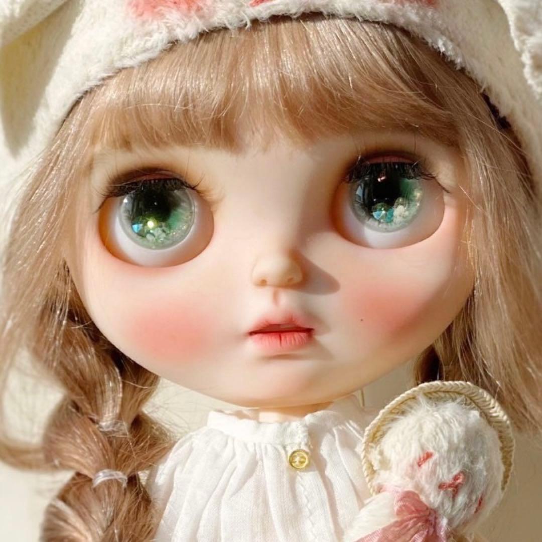 カスタムブライス かわいい 人形 かわいい 作家様 ナチュラルメイク 自然