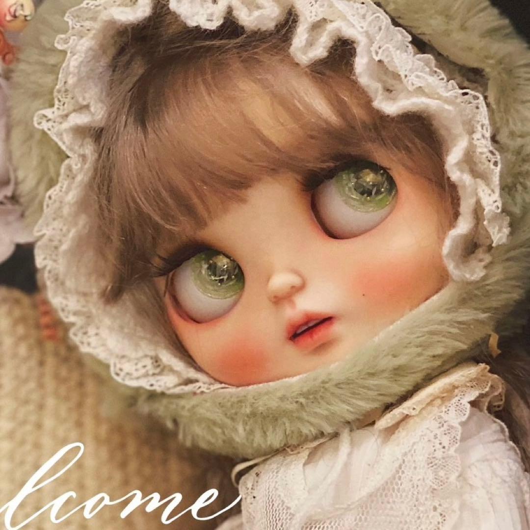 カスタムブライス かわいい 人形 かわいい 作家様 ナチュラルメイク 自然
