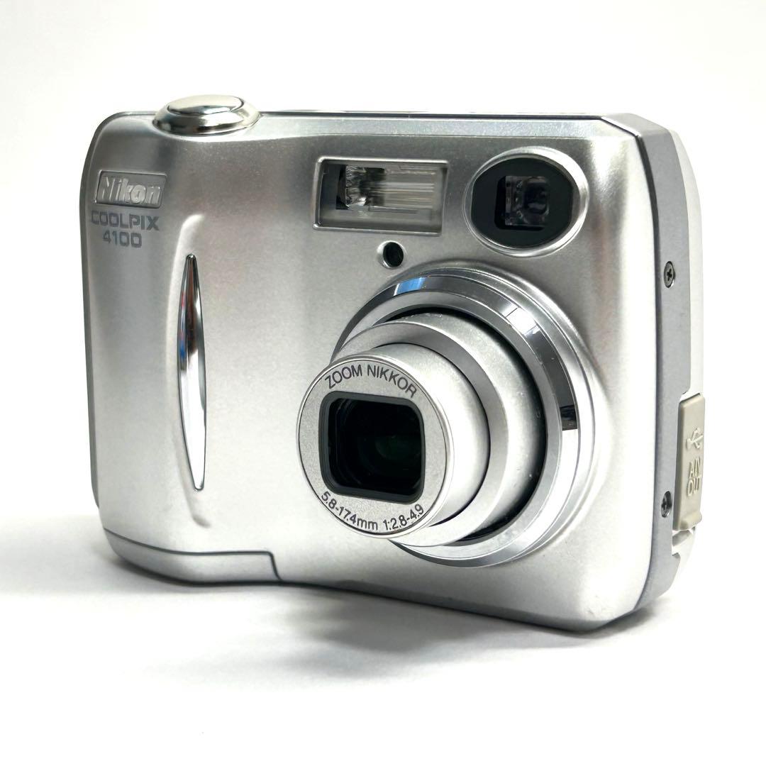 〖美品〗Nikon COOLPIX E4100 シルバー 箱付き 完動品