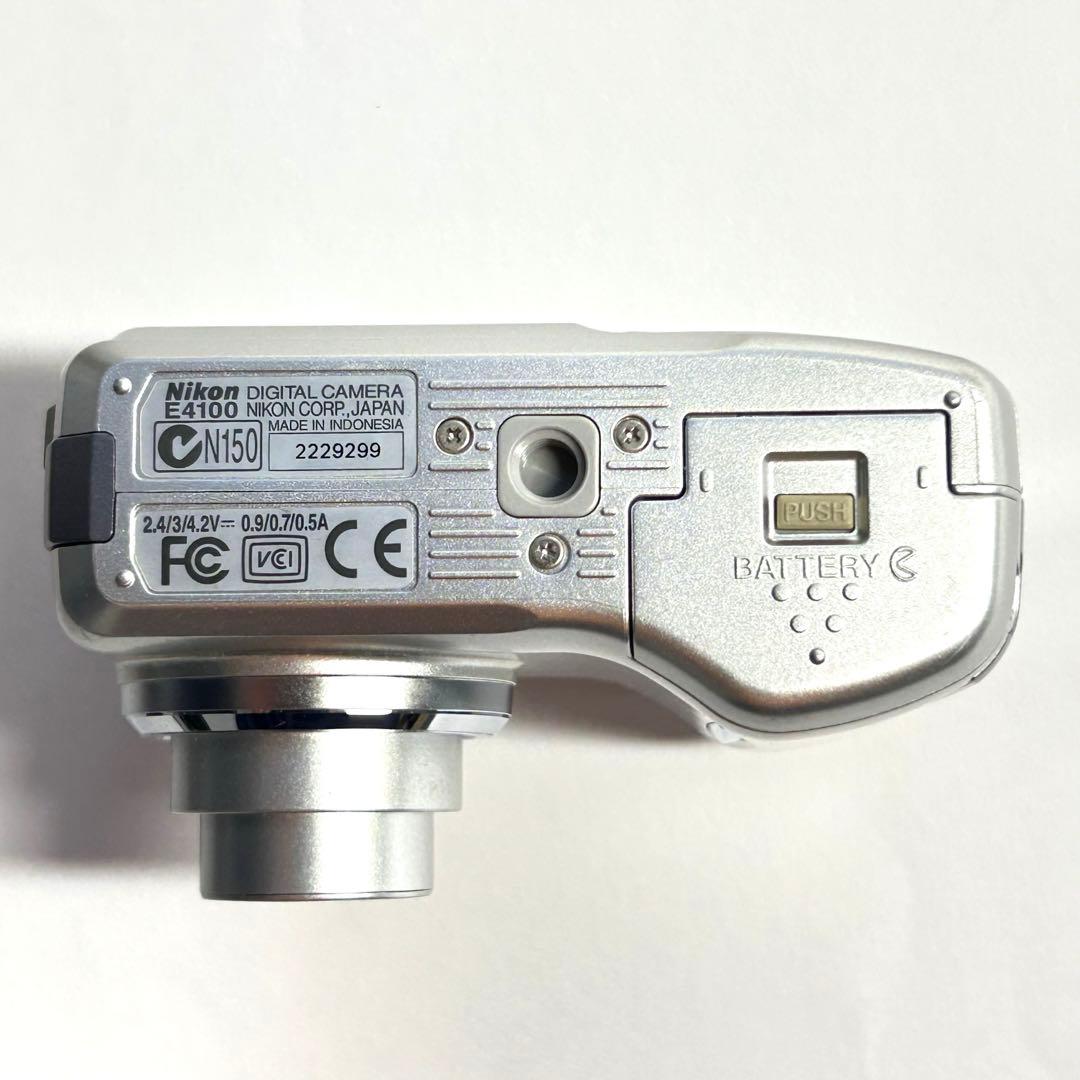 〖美品〗Nikon COOLPIX E4100 シルバー 箱付き 完動品