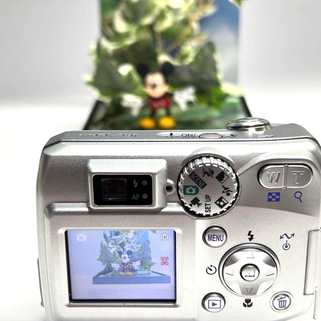 〖美品〗Nikon COOLPIX E4100 シルバー 箱付き 完動品