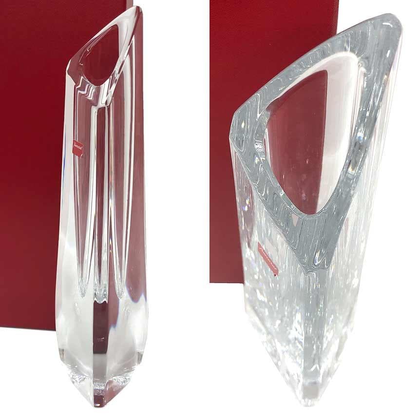 Baccarat バカラ 花瓶 ローズ フラワーベース aq12243