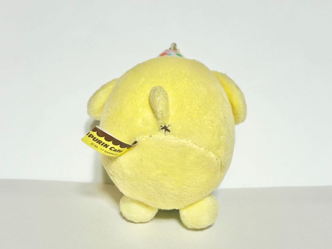 ポムポムプリン バースデー ぬいぐるみ マスコット　 カフェ限定 2017年