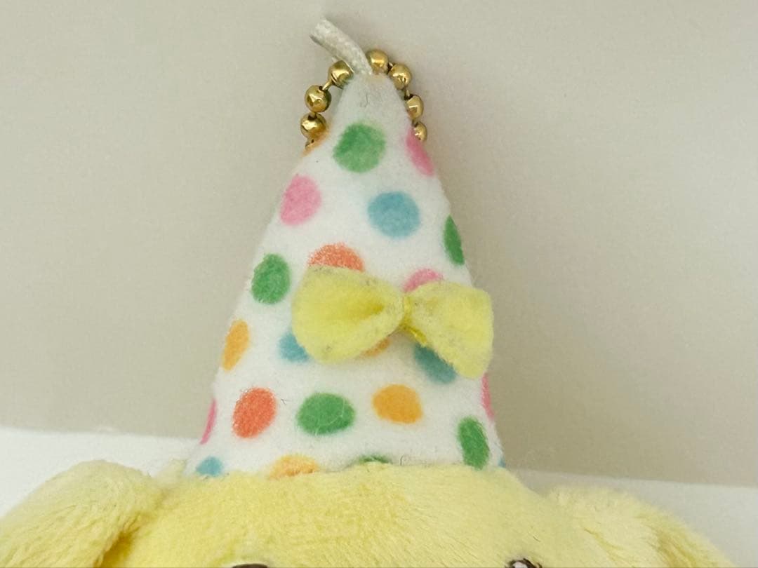 ポムポムプリン バースデー ぬいぐるみ マスコット　 カフェ限定 2017年