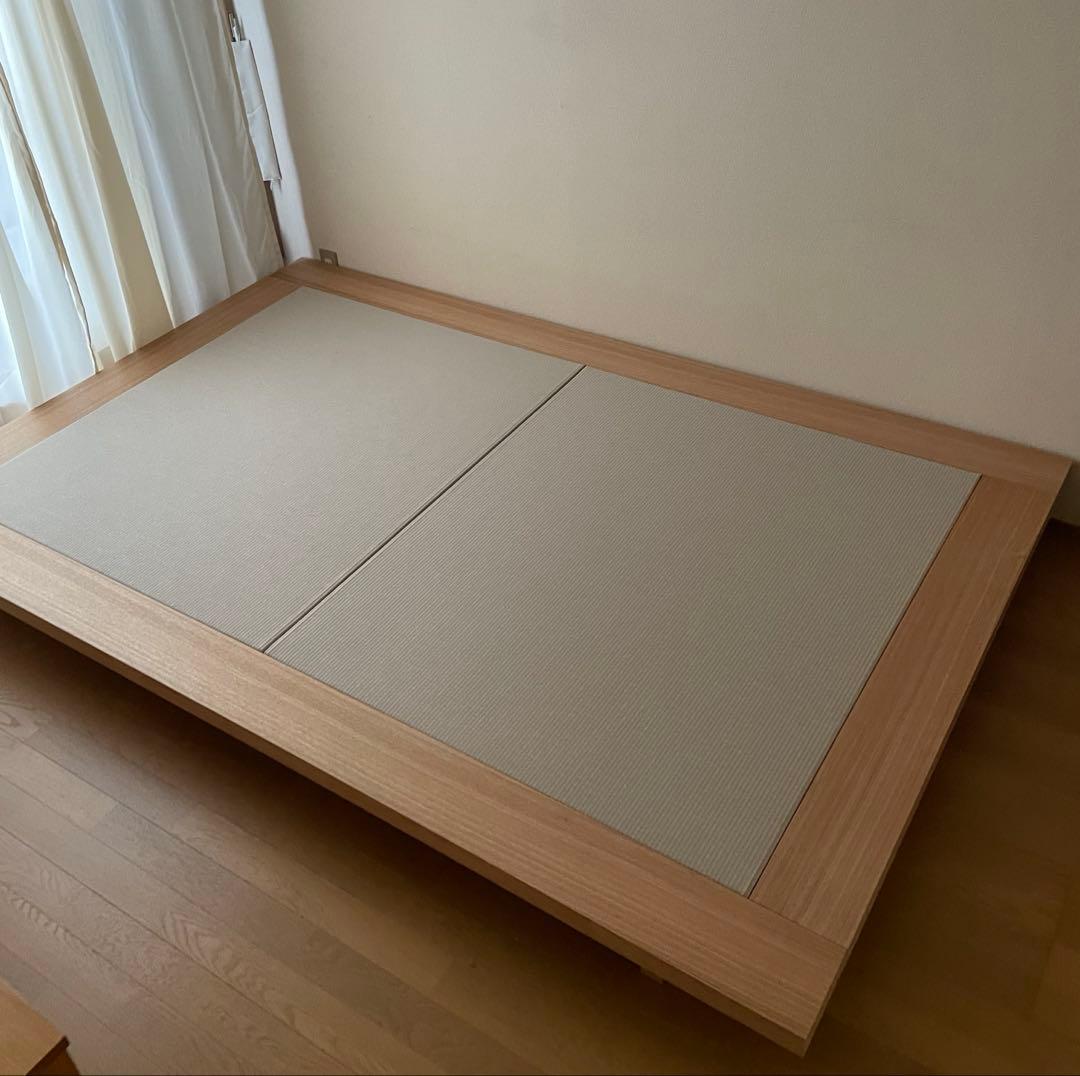 【美品】建築家二人暮らし　『LIVING BED』2nd/セミダブル