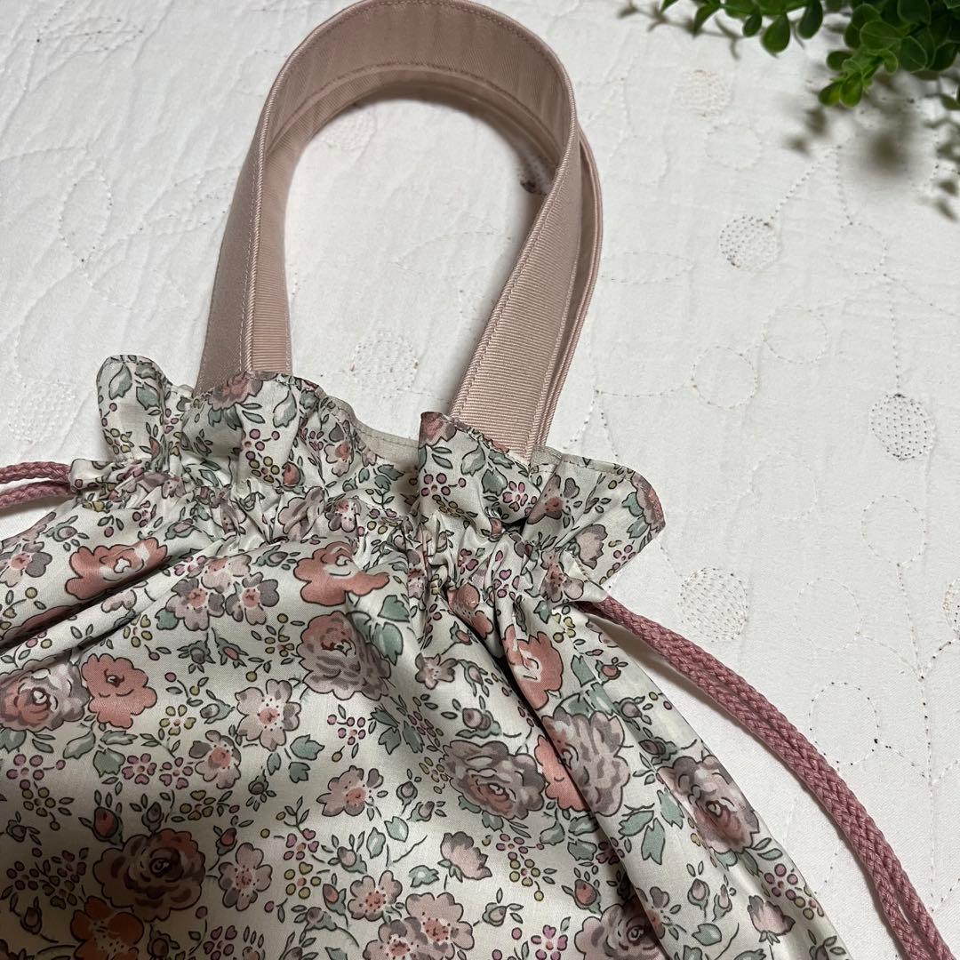 手提げ袋　着替え袋　上靴袋　3点　リバティ　フェリシテ あずきミルク　入園入学