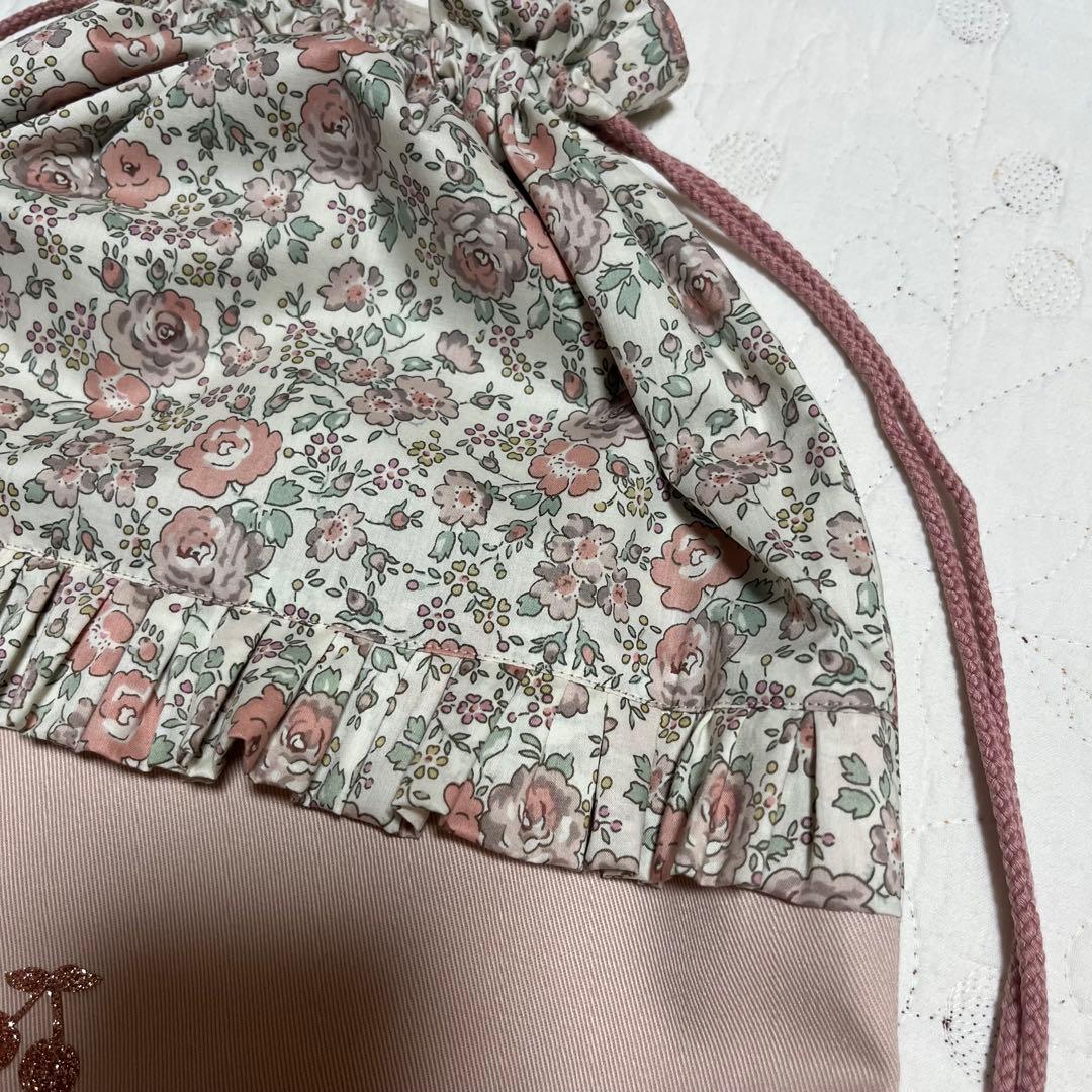 手提げ袋　着替え袋　上靴袋　3点　リバティ　フェリシテ あずきミルク　入園入学