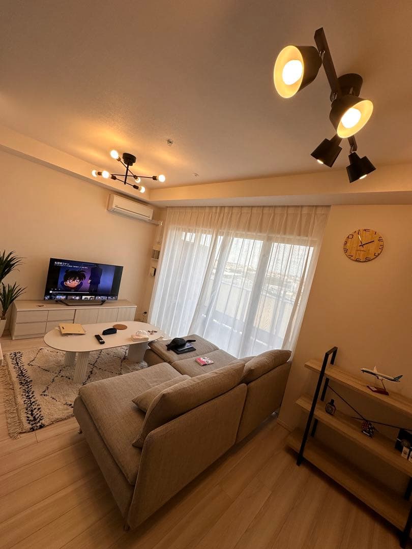 VENTOTA 6灯シーリングライト ブラック