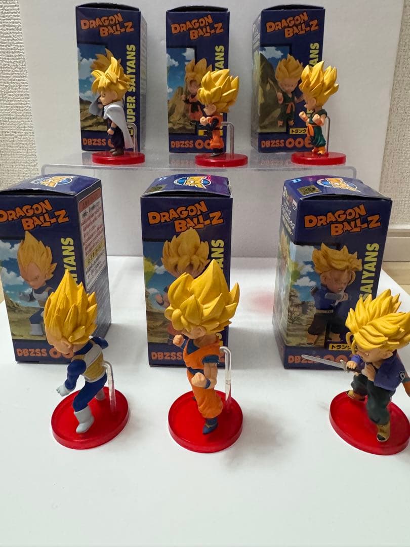 フィギュア　全6種セット ドラゴンボールZ」 ワールドコレクタブルフィギュア
