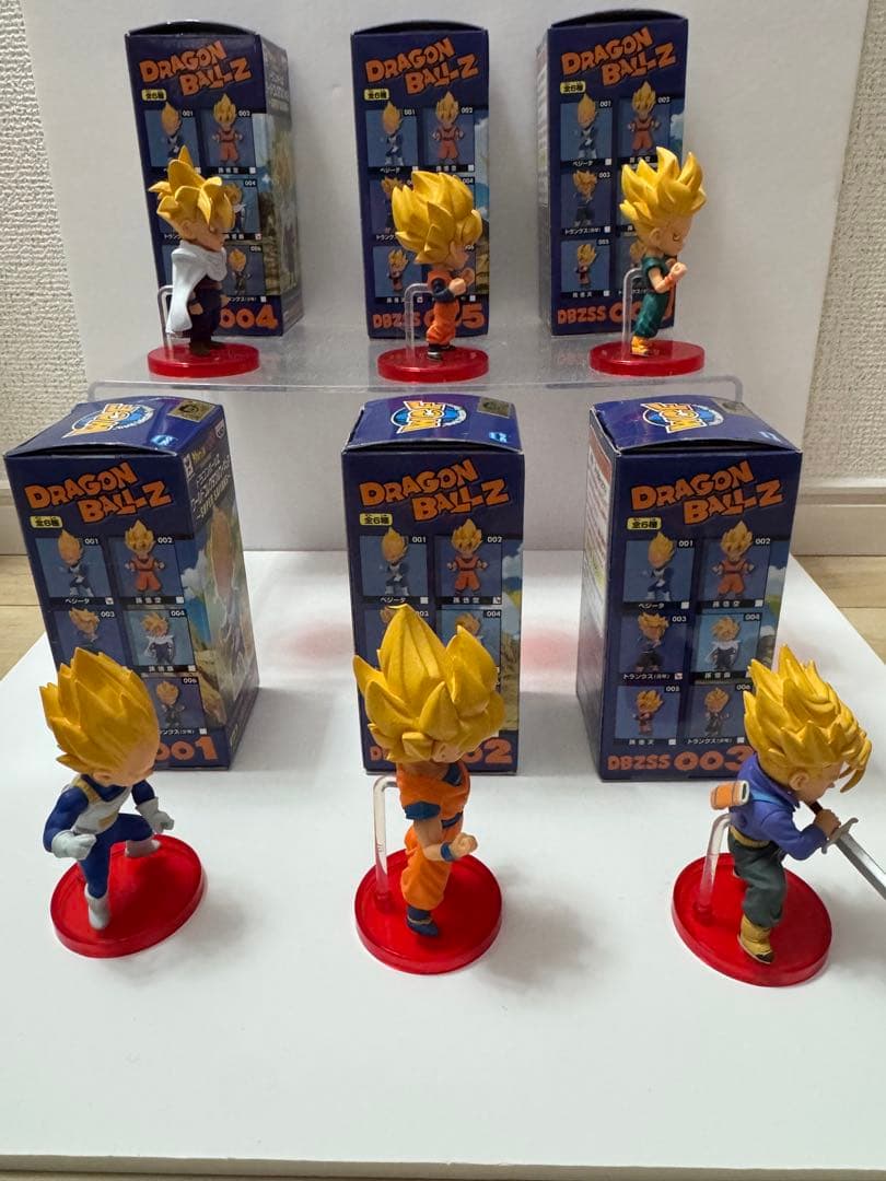フィギュア　全6種セット ドラゴンボールZ」 ワールドコレクタブルフィギュア