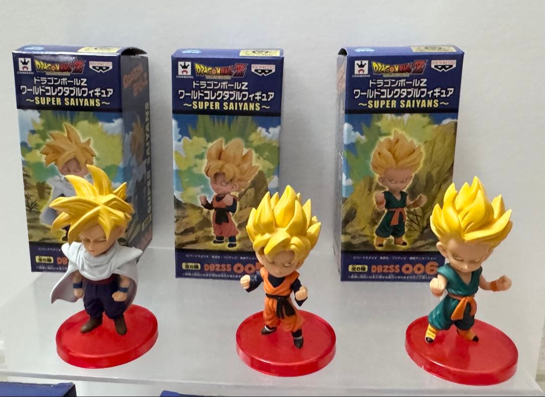 フィギュア　全6種セット ドラゴンボールZ」 ワールドコレクタブルフィギュア