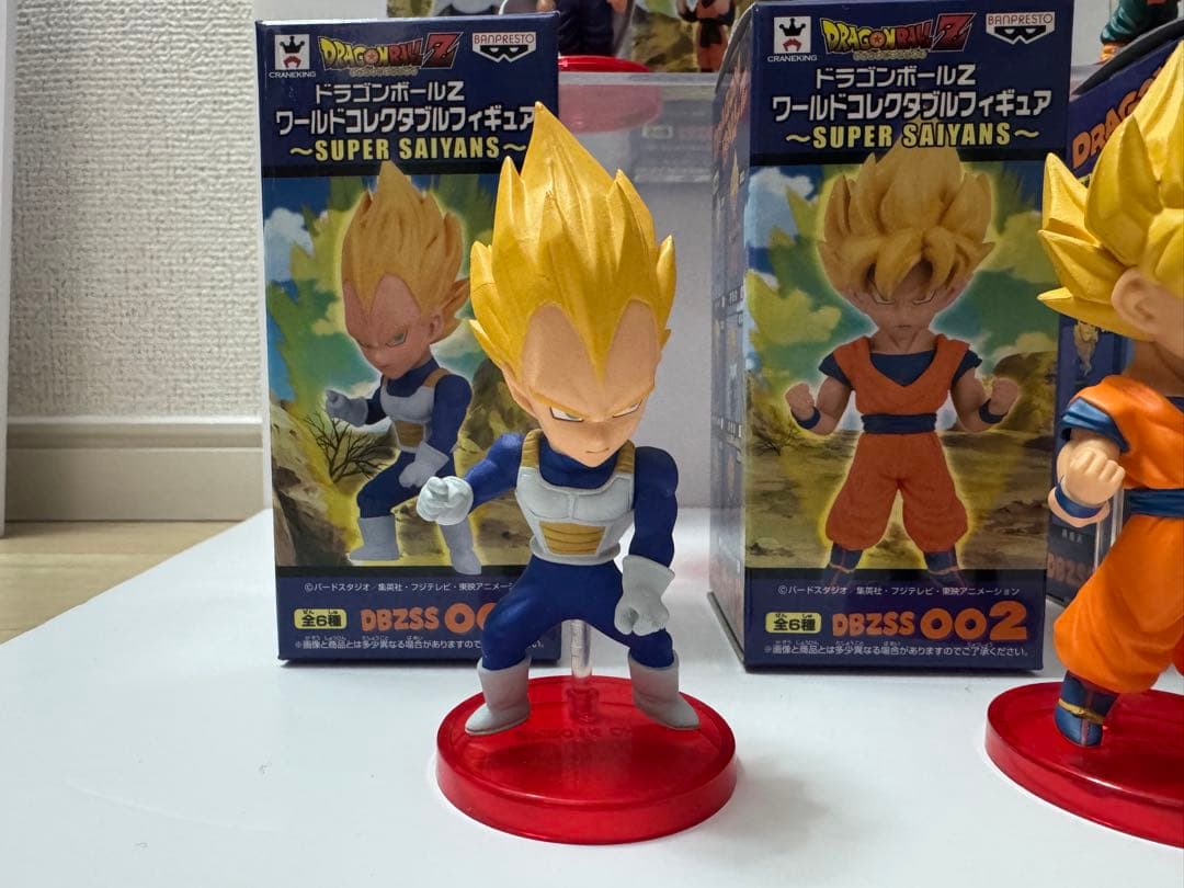 フィギュア　全6種セット ドラゴンボールZ」 ワールドコレクタブルフィギュア
