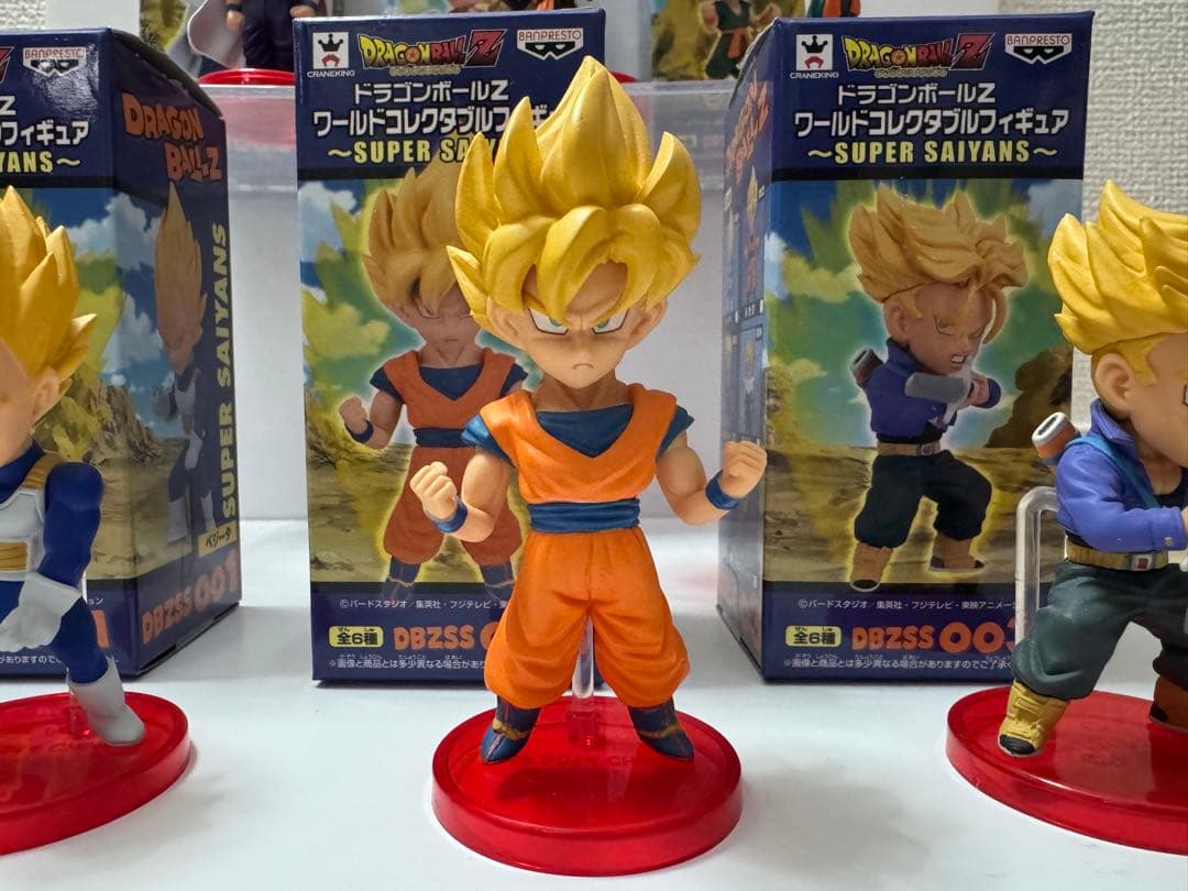 フィギュア　全6種セット ドラゴンボールZ」 ワールドコレクタブルフィギュア