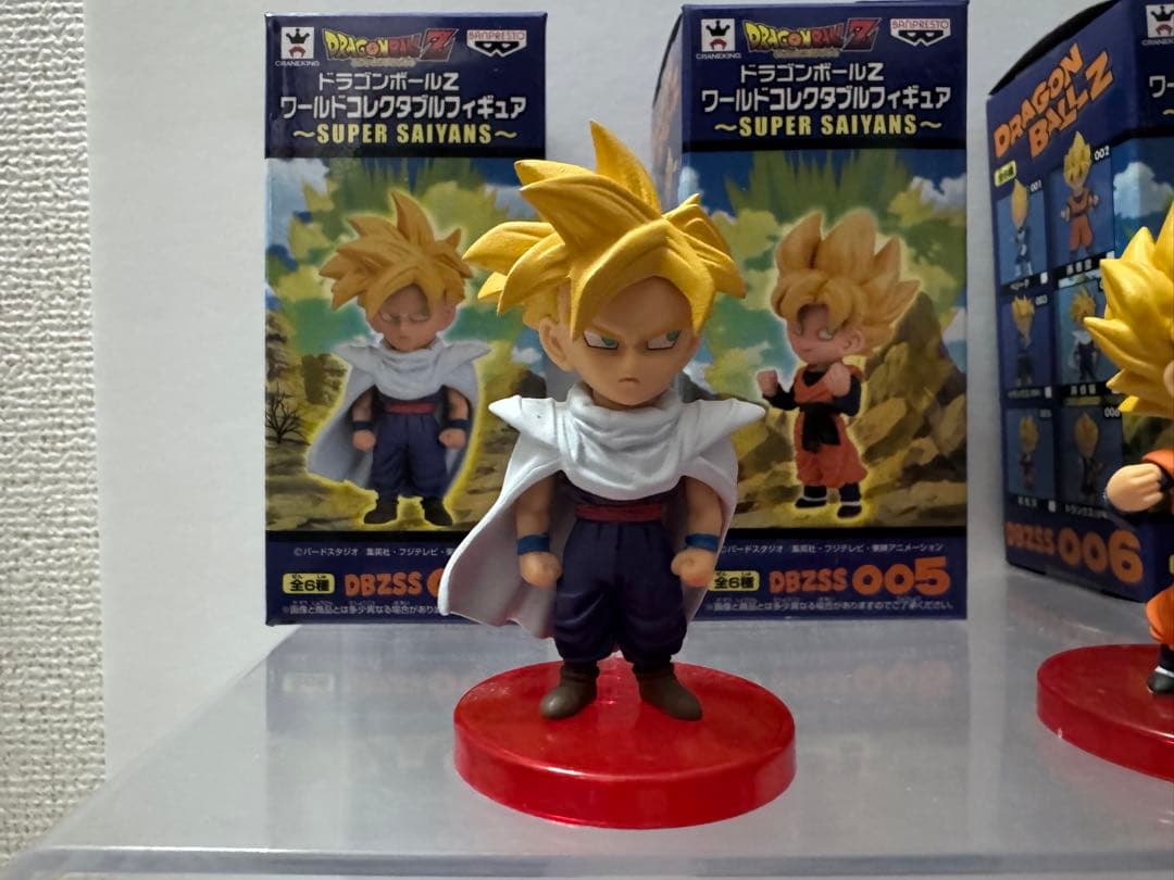 フィギュア　全6種セット ドラゴンボールZ」 ワールドコレクタブルフィギュア