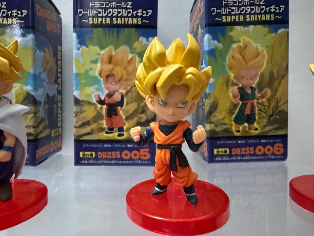 フィギュア　全6種セット ドラゴンボールZ」 ワールドコレクタブルフィギュア
