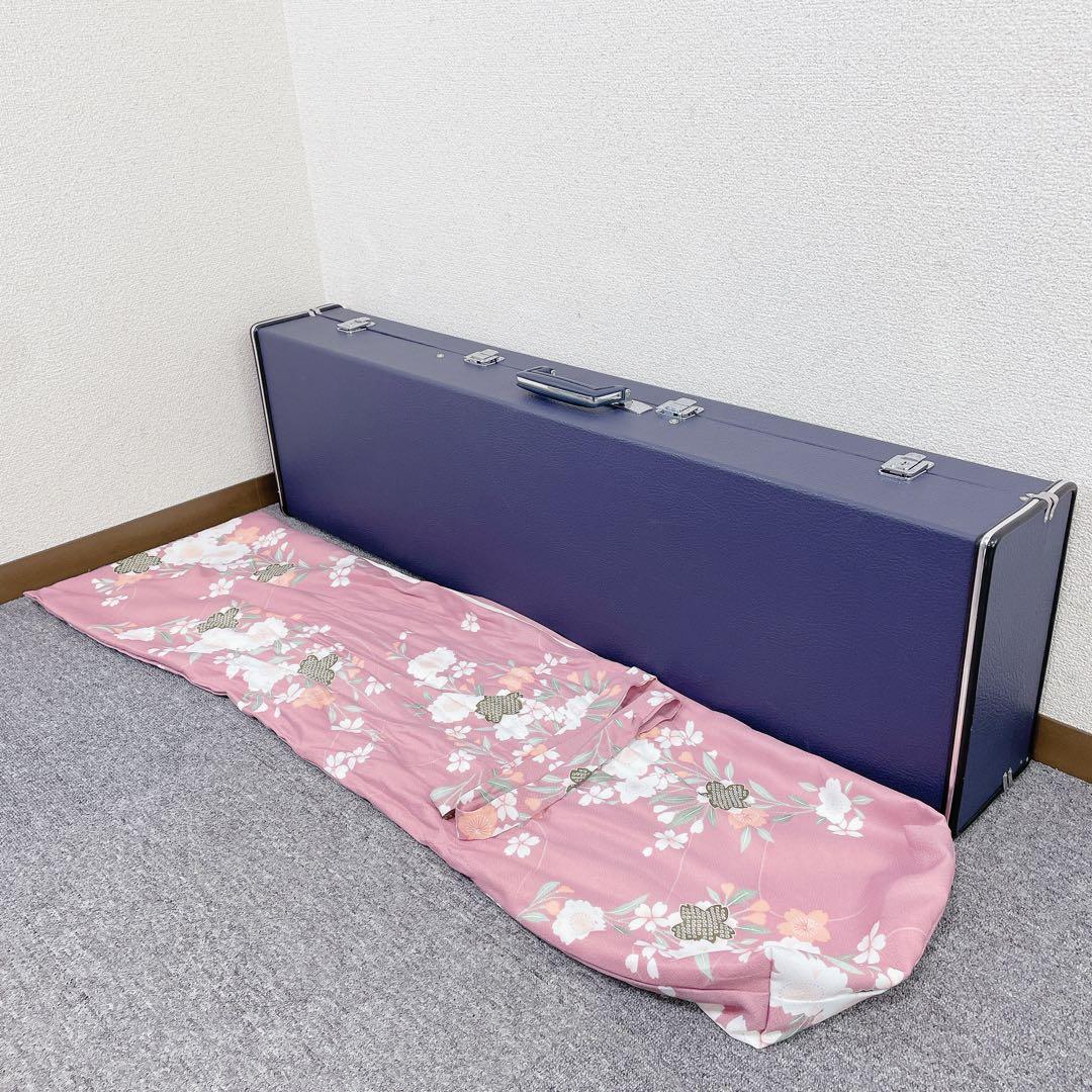 津軽三味線 段違い溝 花梨 丸打胴 東さわり 和楽器 三味線