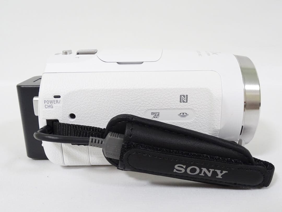 【ほぼ新品】 ソニー Sony HDR-CX680 ホワイト ビデオカメラ 元箱
