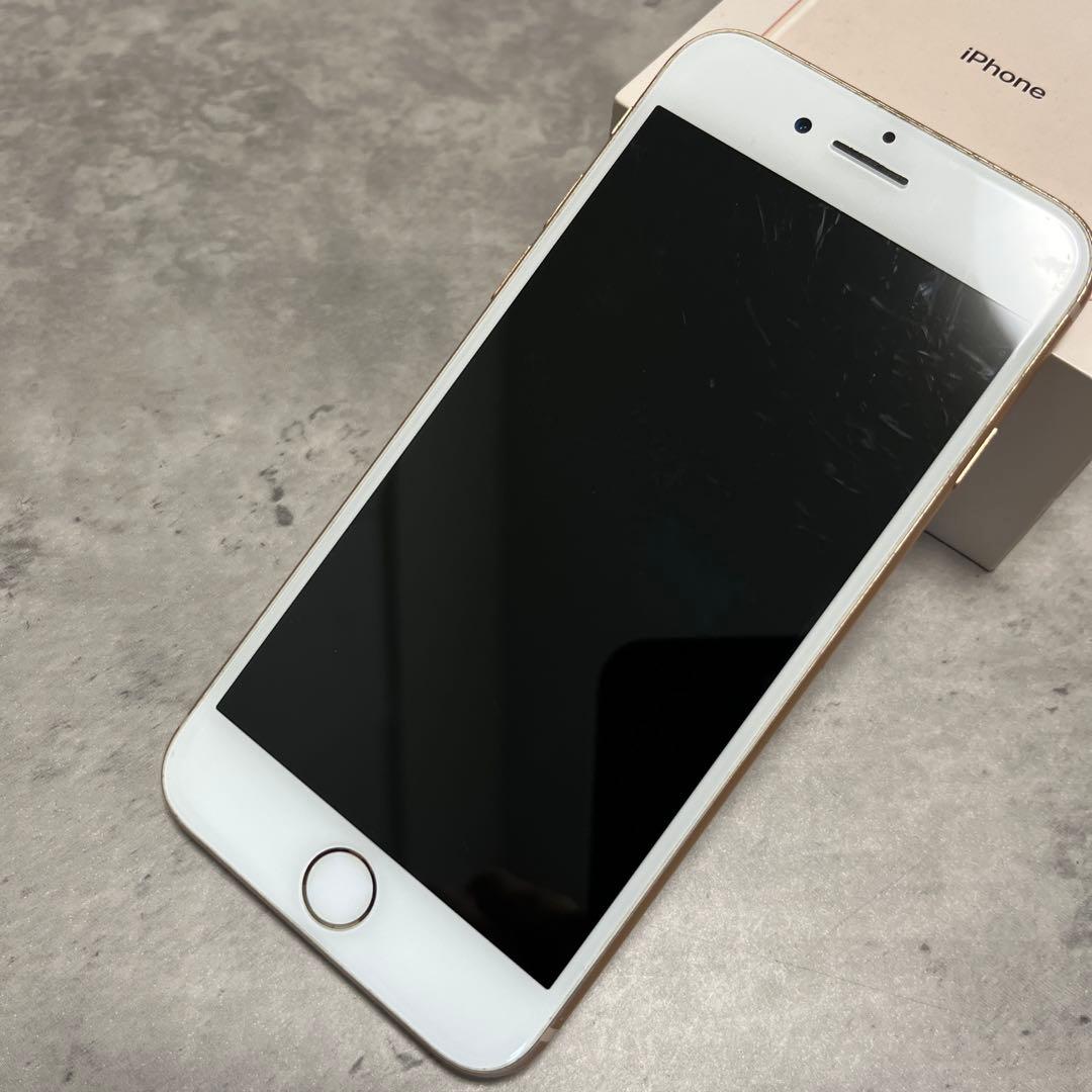 S*）様 【SIMフリー】【外箱付】iPhone 8 64GB ピンクゴールド