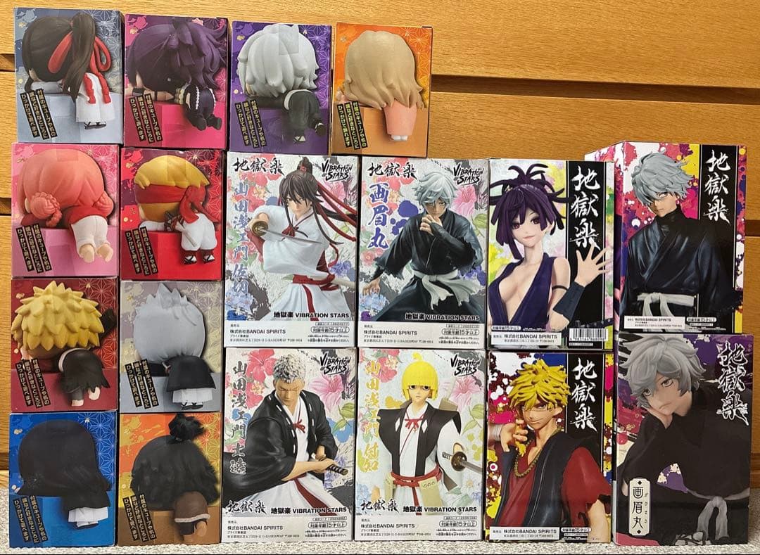 【匿名配送】地獄楽 フィギュア まとめ売り