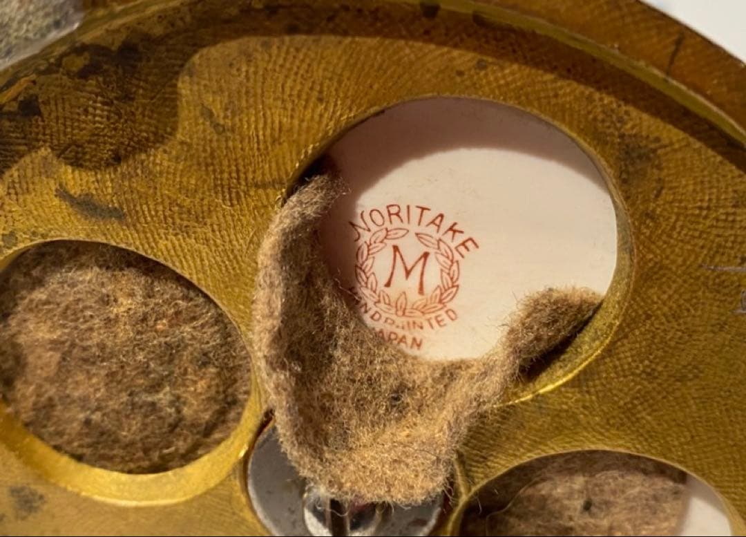 オールドノリタケ アールデコ 婦人像