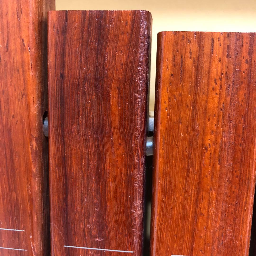 KAWAI 河合楽器製作所　折りたたみ式卓上木琴　18鍵　マレットつき