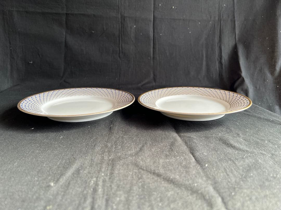 リチャードジノリ　インペロダイヤモンド　スーププレート　20cm　①