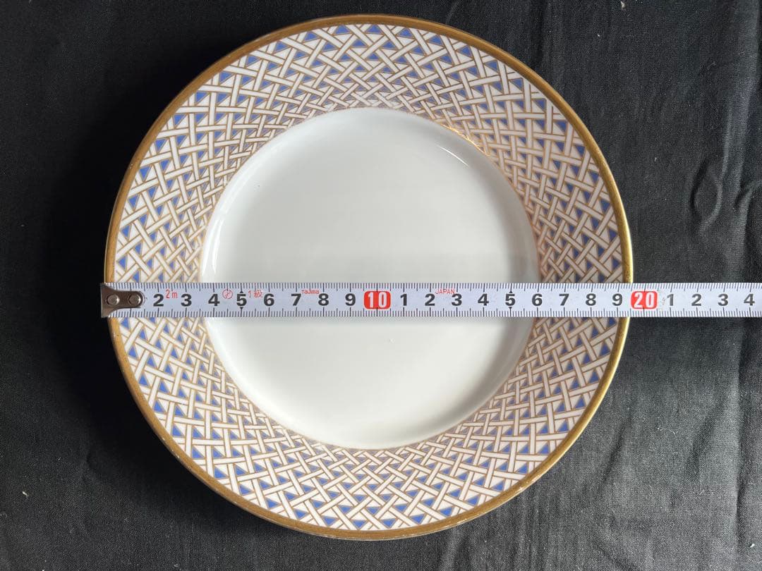 リチャードジノリ　インペロダイヤモンド　スーププレート　20cm　①