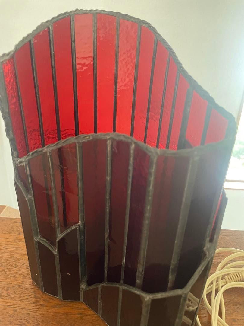 ステンドグラス　変形スタンド