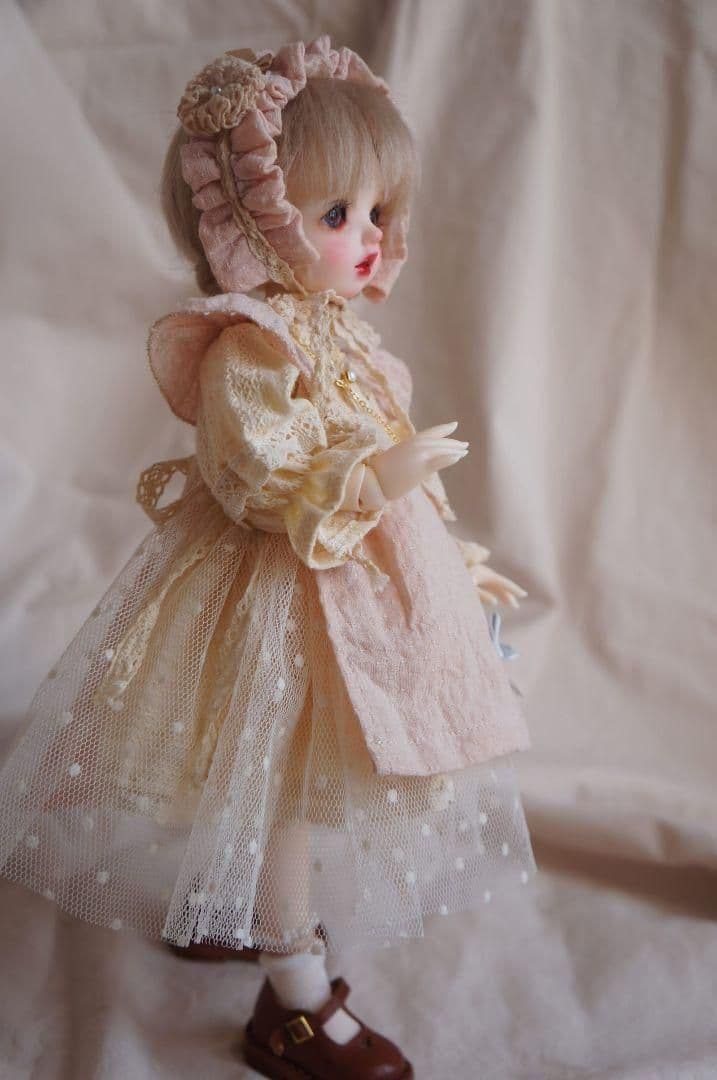 YH61 BJD 1/3ドール 衣装　Blythe復古　ワンピース　ハンドメ