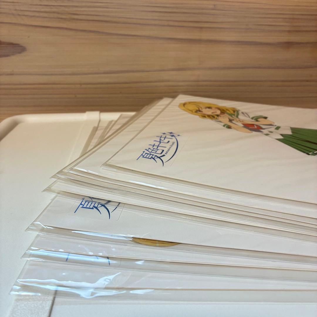 未使用品★夏色キセキ★きゃらぺた★ステッカー★布ステッカー