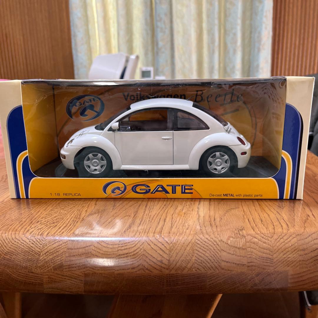 GATE￼社￼　フォルクスワーゲンニュービートルクーペ￼￼ ミニカー　18分の1