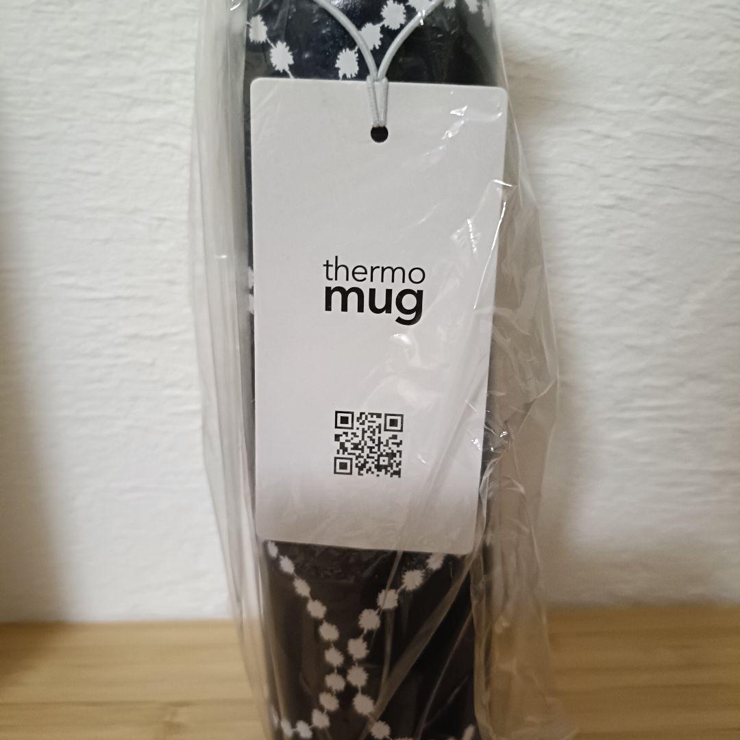 ミナペルホネン　サーモマグ　 tambourine 　タンバリン　ネイビー　新品