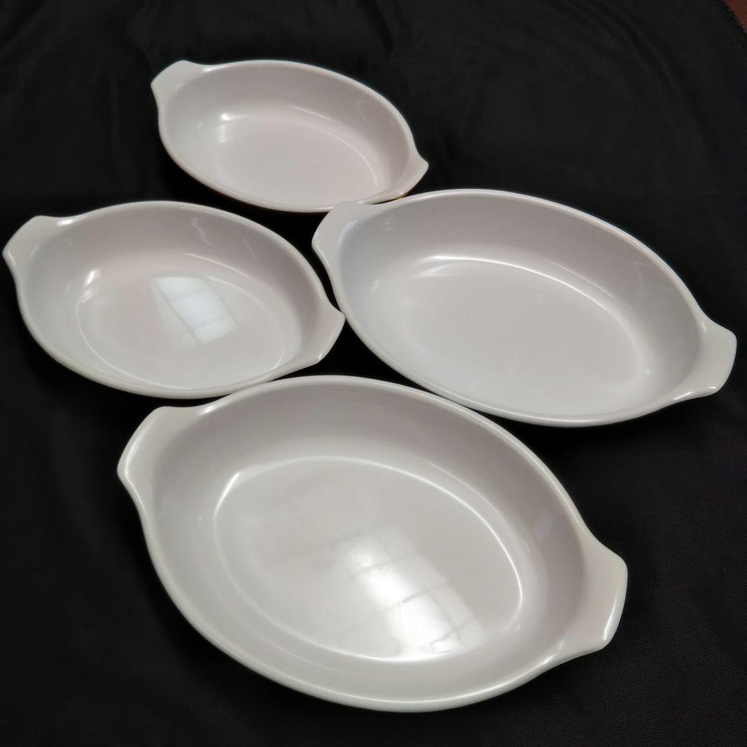 チモ 昭和レトロ メラミン皿 4点 & メラミントレイ 10点