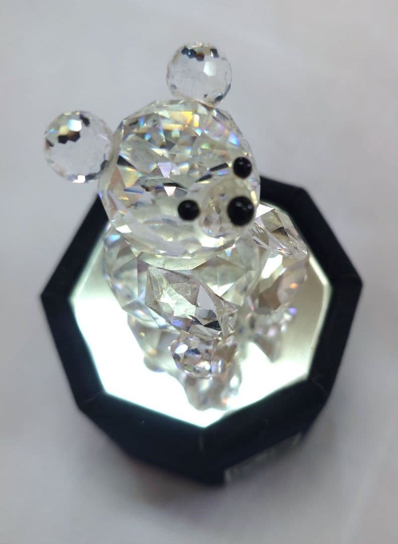 SWAROVSKI スワロフスキー テディベア 熊 昭和レトロ