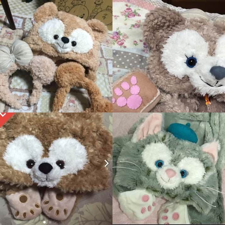 ダッフィー風着ぐるみ、パーカー、ベスト受付ページ♡