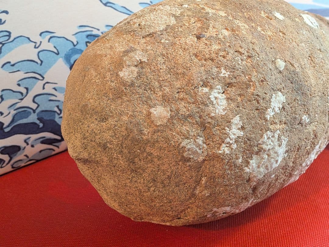 室町時代〜江戸時代頃瀬戸内海海上がり蜂尻形素焼古陶磁器２３センチ蛸壺オブジェ飾り