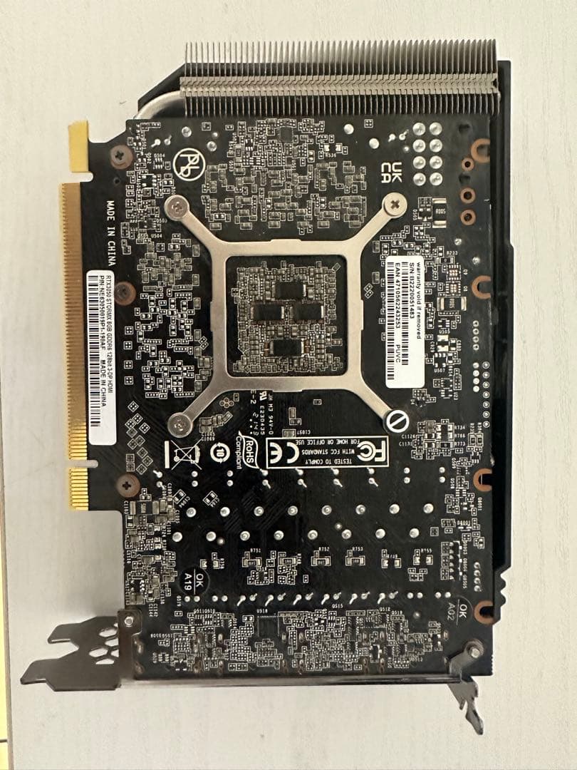グラフィックボード・グラボ・ビデオカード PALIT NVIDIA GeForce RTX 3050 StormX 8GB
