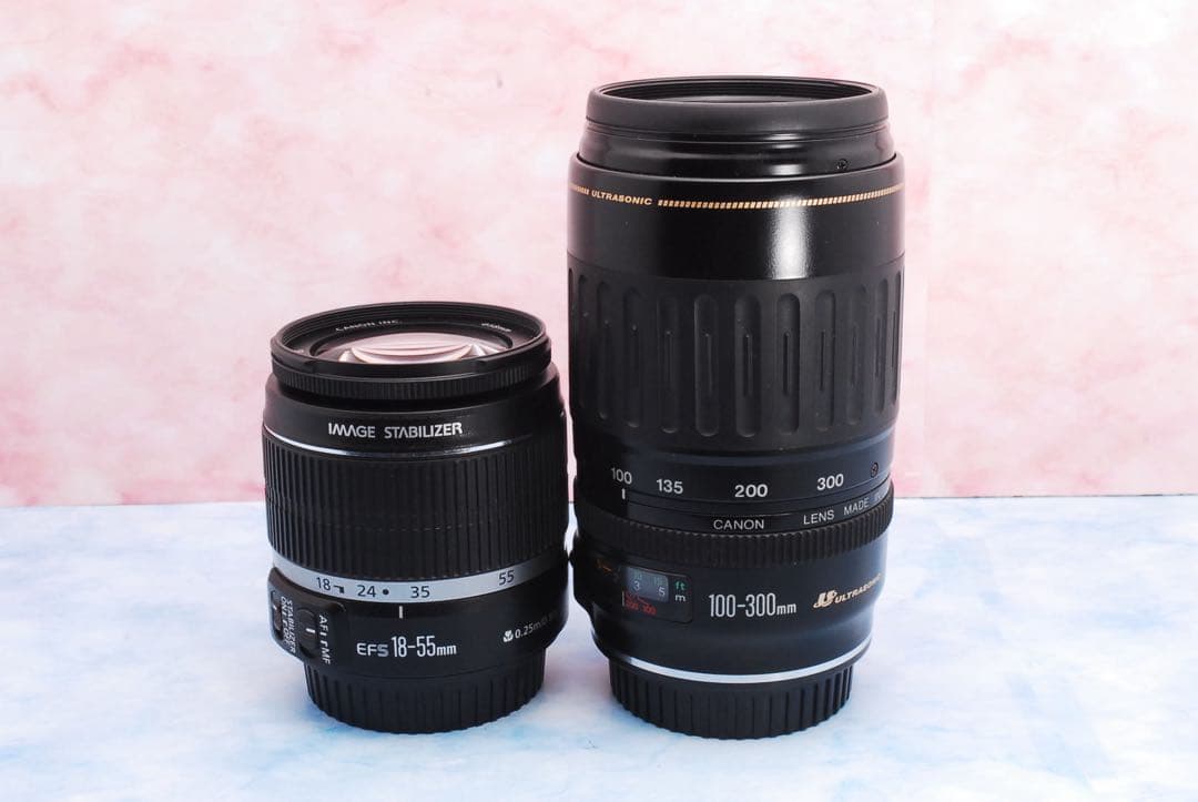 Canon Kiss X9i☆Wレンズ☆一眼レフカメラ☆持ち運び用バッグ付