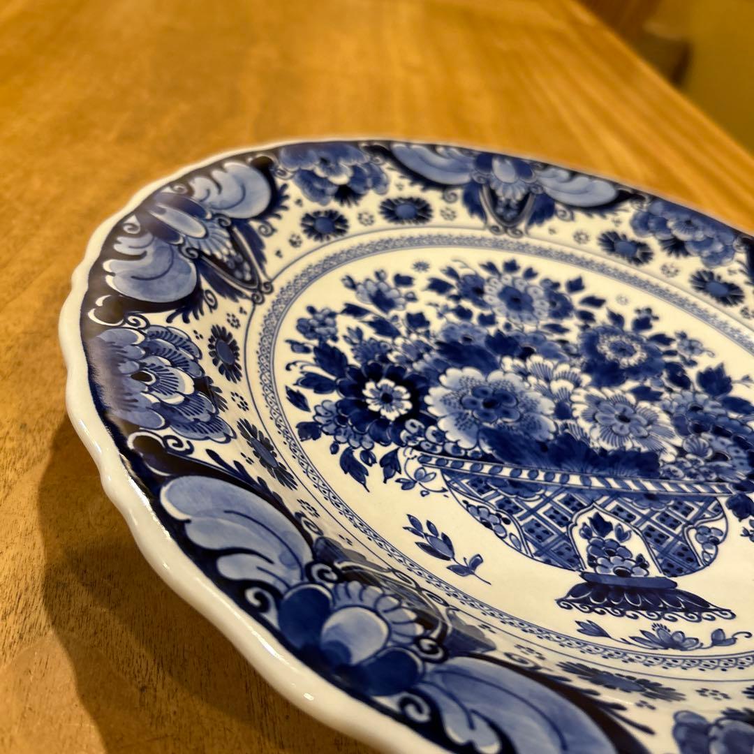 ロイヤルデルフト　絵皿　プレート