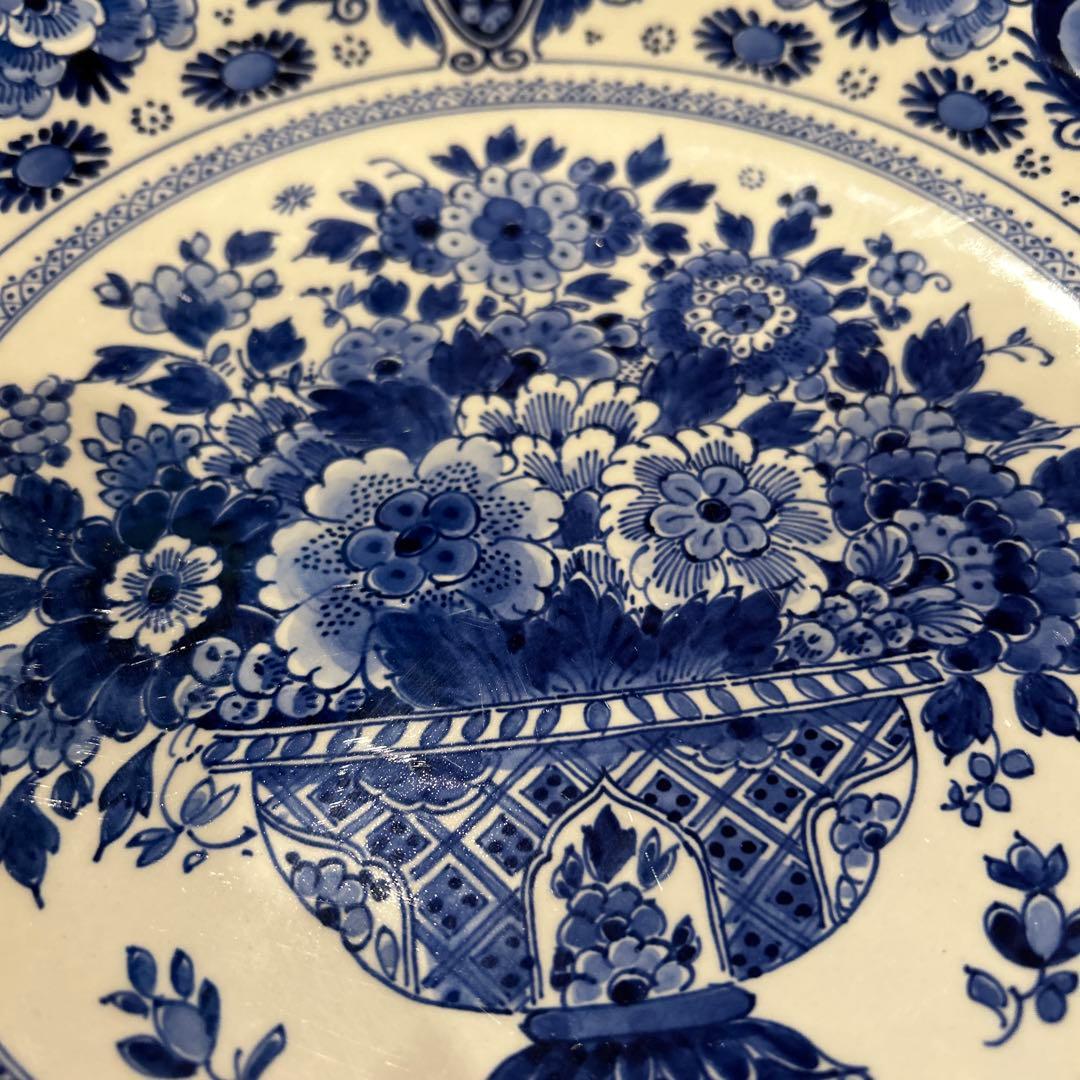 ロイヤルデルフト　絵皿　プレート