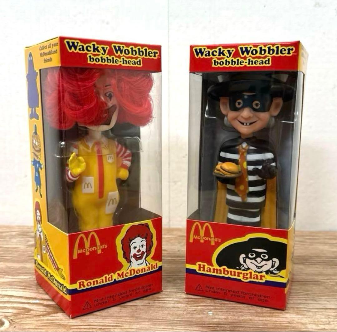 た*う様 ロナルド・マクドナルド & ハンバーグラー ボブルヘッド