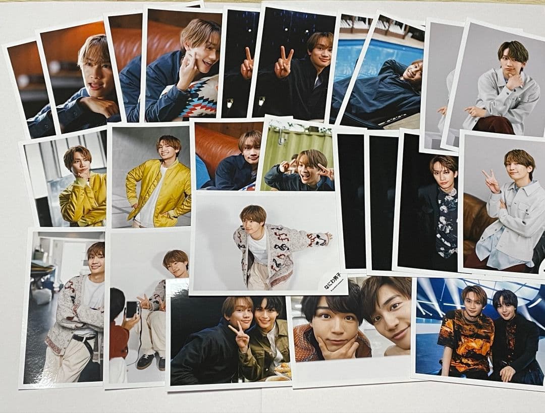 なにわ男子 藤原丈一郎 公式写真 ましかくフォト 180枚程度