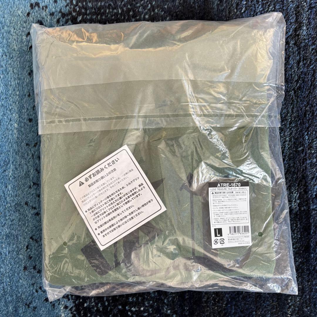 I LOVE TREASURE プルオーバー（KHAKI）