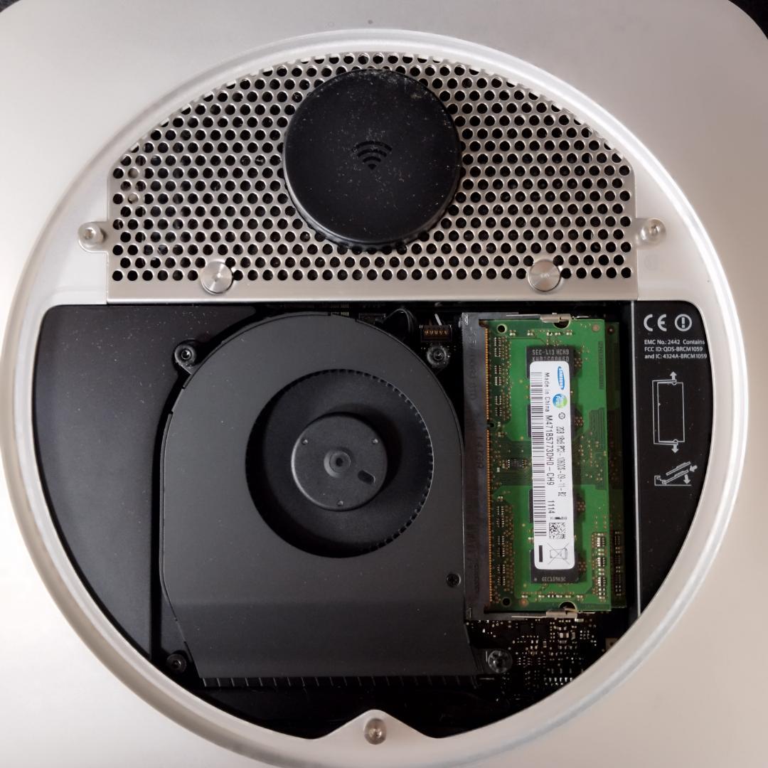 Apple Mac mini シルバー　A1347　通電確認済み　ジャンク