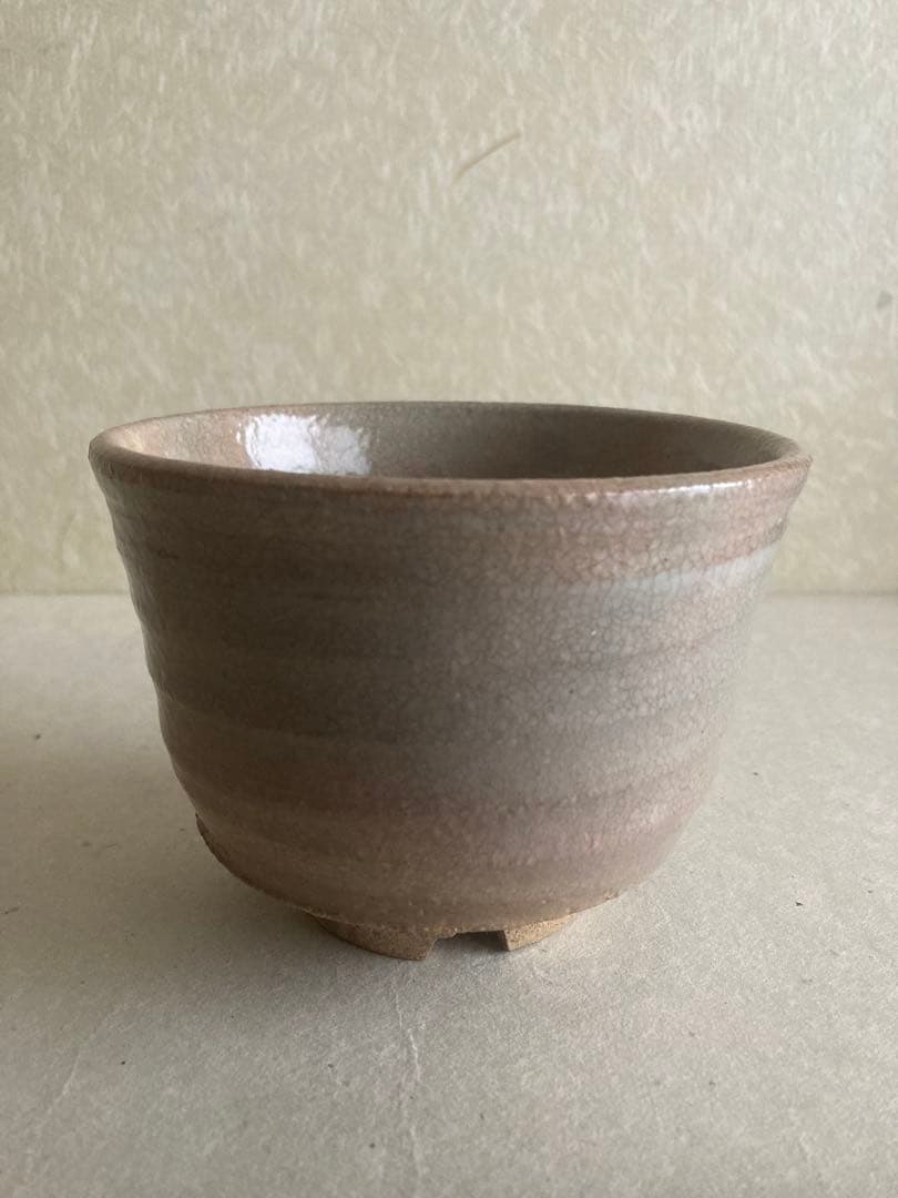【茶道具茶碗｜鳳 銘入り｜萩焼風｜天神蔵ギャラリー購入｜うさぎ工房多加江セレクト