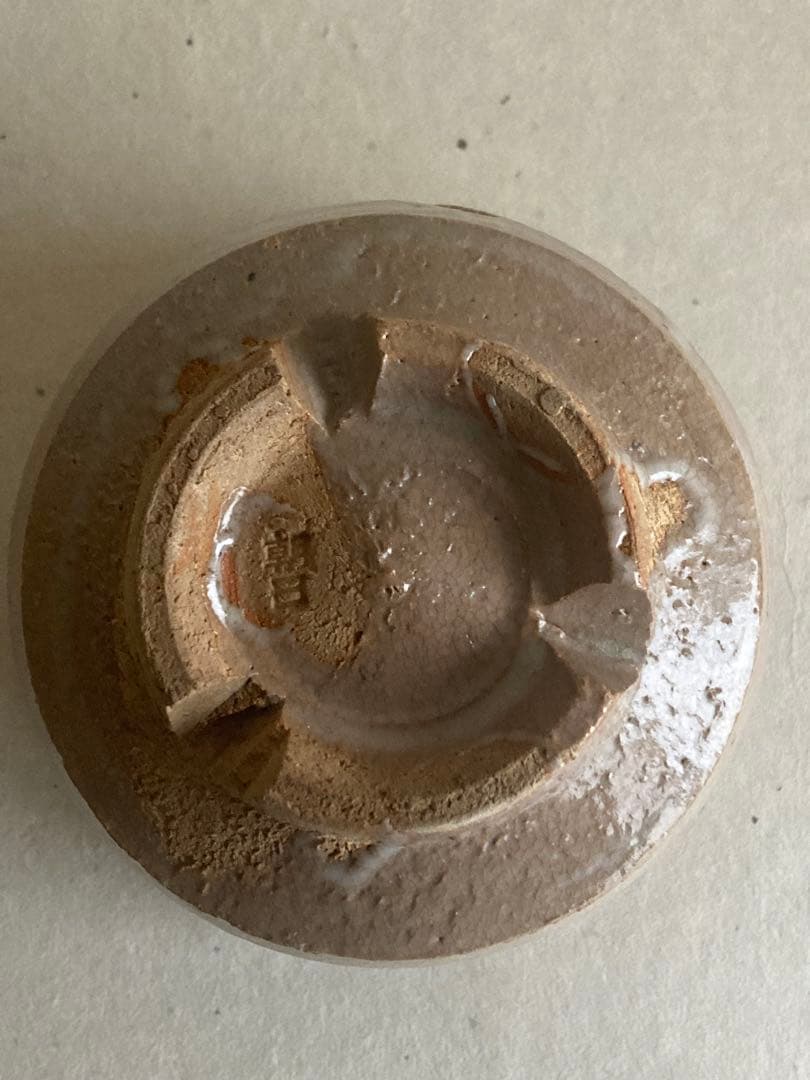 【茶道具茶碗｜鳳 銘入り｜萩焼風｜天神蔵ギャラリー購入｜うさぎ工房多加江セレクト