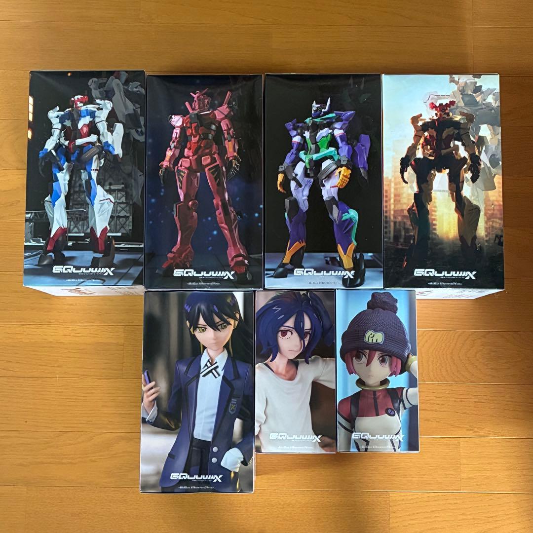 【機動戦士Gundam GQuuuuuuX】フィギュア7体セット