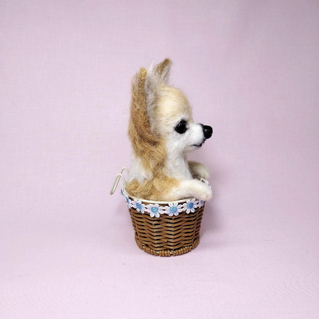 バンビ様 羊毛フェルト チワワ ハンドメイド 犬
