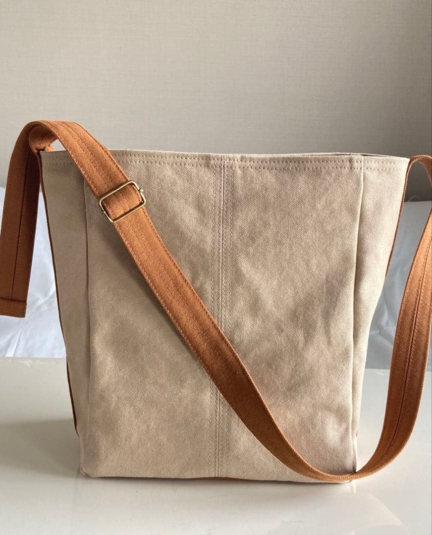 ハンドメイド　ヴィンテージ帆布ショルダーバッグakko様