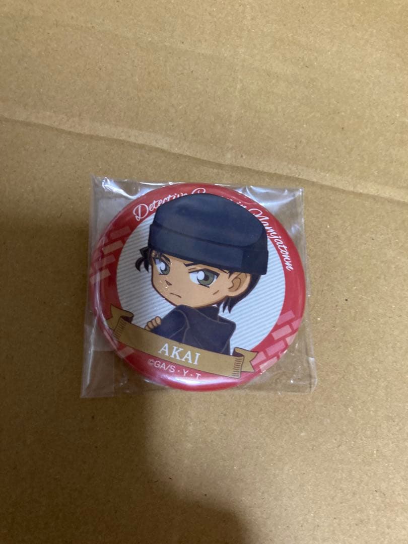 コナン 赤井 缶バッジ セット